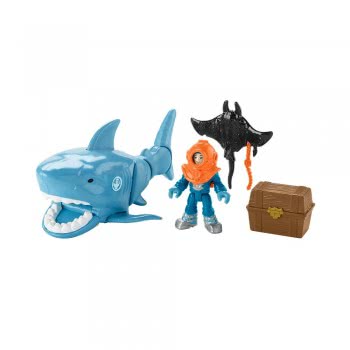 Mattel Imaginext Sunken Treasure Shark GKG78 / GKG79 887961826630