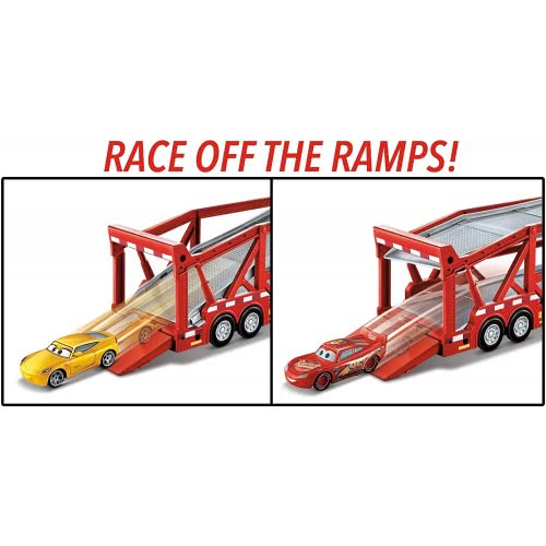 Mattel Λαμπάδα Cars Launching Mack Transporter - Νέα Νταλίκα Μακ FPX96 