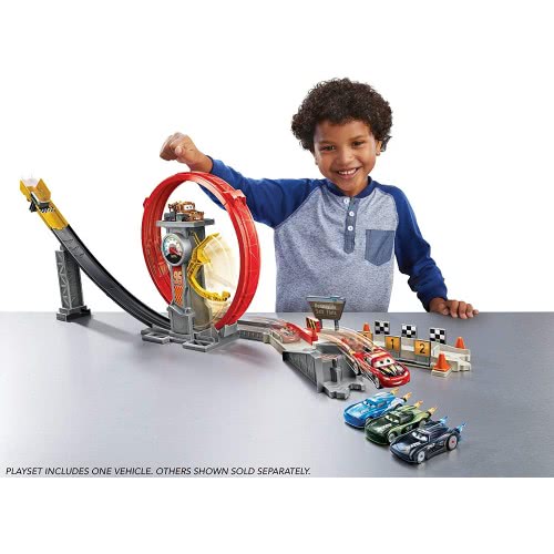 Mattel Easter Candle Disney Pixar Cars XRS Rocket Racing Super Loop GJW44 