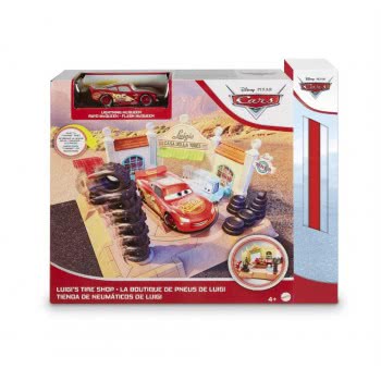 Mattel Easter Candle Cars Playset Luigis Tire Shop GTK82 / GTK83 