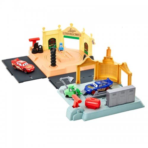 Mattel Λαμπάδα Cars Σετ Παιχνιδιού Luigis Tire Shop GTK82 / GTK83 