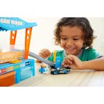 Mattel Λαμπάδα Disney Pixar Cars Color Changers Dinoco Car Wash Car Vehicle Playset, 23 Τεμάχια GTK91 