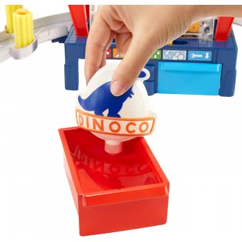 Mattel Λαμπάδα Disney Pixar Cars Color Changers Dinoco Car Wash Car Vehicle Playset, 23 Τεμάχια GTK91 