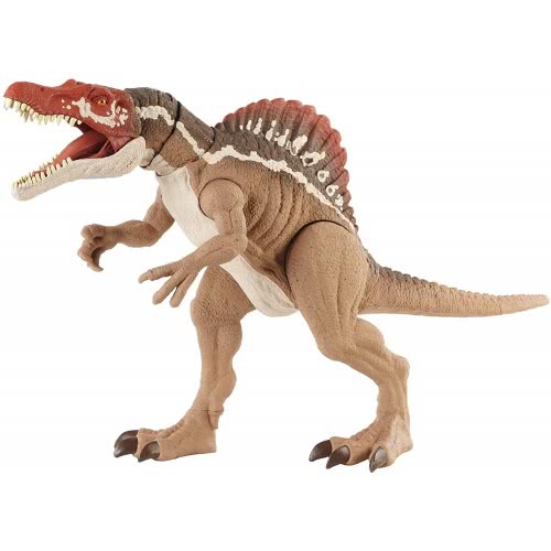 Mattel Λαμπάδα Jurassic World Extreme Chompin Spinosaurus Δεινόσαυρος Που Δαγκώνει HCG54 