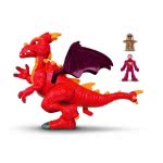 Mattel Imaginext Μεγάλος Δράκος Με Φιγούρα X5827 746775147907