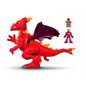 Mattel Imaginext Μεγάλος Δράκος Με Φιγούρα X5827 746775147907