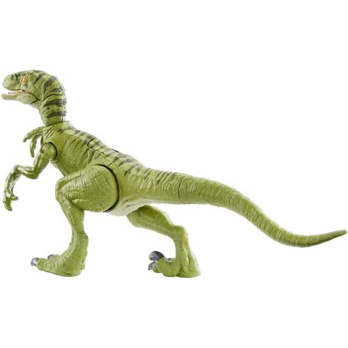 Mattel Λαμπάδα Jurassic World Βασική Φιγούρα Δεινόσαυρου Με Σπαστά Μέλη - Savage Strike Velociraptor GCR54 / GJN92 