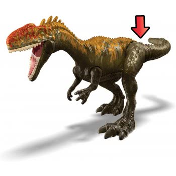 Mattel Λαμπάδα Jurassic World Savage Strike Βασικές Φιγούρες Δεινοσαύρων Με Σπαστά Μέλη Monolophosaurus GCR54 / GVG51 