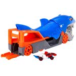 Mattel Easter Candle Hot Wheels Shark Chomp Transporter Playset With One 1:64 Scale Car For Kids 4 To 8 Years Old GVG36 