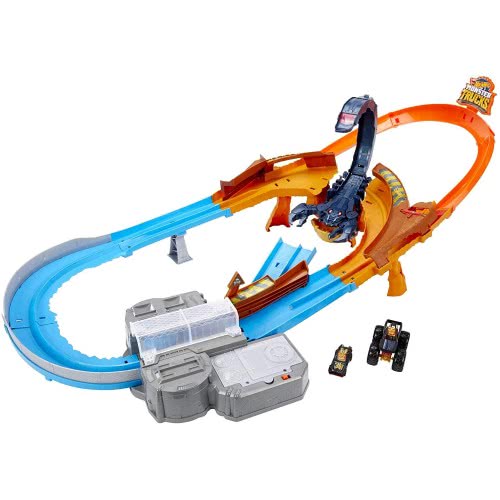 Mattel Λαμπάδα Hot Wheels Monster Trucks Πίστα Σκορπιός GNB05 
