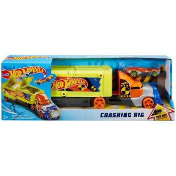 Mattel Easter Candle Hot Wheels New Deluxe Crashing Rig Camion Crash GCK39 