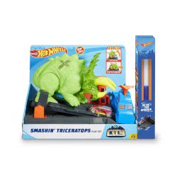 Mattel Easter Candle Hot Wheels Smashin Triceratops Play Set GBF97 