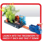 Mattel Easter Candle Hot Wheels Smashin Triceratops Play Set GBF97 