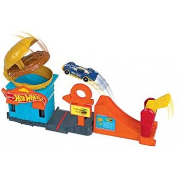 Mattel Easter Candle Hot Wheels City Downtown Playset - Burger Dash FRH28 / GPD09 