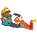 Mattel Λαμπάδα Hot Wheels City Downtown Playset - Burger Dash FRH28 / GPD09 