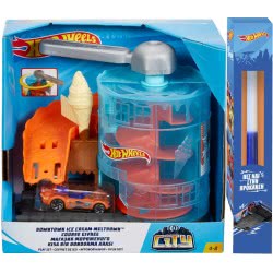 Mattel Easter Candle Hot Wheels City Downtown Playset - Ice Cream Meltdown FRH28 / GPD08 