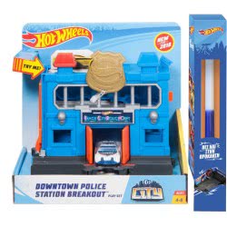 Mattel Easter Candle Hot Wheels City Downtown Police Station Breakout FRH28 / FRH33 
