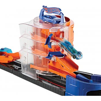 Mattel Λαμπάδα Hot Wheels City Περιστρεφόμενο Γκαράζ Σετ Παιχνιδιού FNB15 / GBF95 