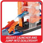 Mattel Λαμπάδα Hot Wheels City Περιστρεφόμενο Γκαράζ Σετ Παιχνιδιού FNB15 / GBF95 