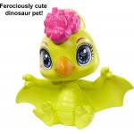 Mattel Λαμπάδα Cave Club Fernessa Κούκλα Με Δεινοσαυράκι Ptilly GNL82 / GNL85 