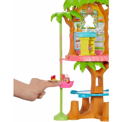 Mattel Λαμπάδα Enchantimals Junglewood Cafe Μπανανόσπιτο - Καφετέρια GNC57 