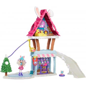 Mattel Easter Candle Enchantimals Χιονοδρομικό Σαλέ GJX50 