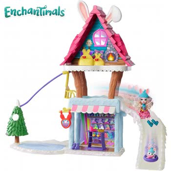 Mattel Easter Candle Enchantimals Χιονοδρομικό Σαλέ GJX50 
