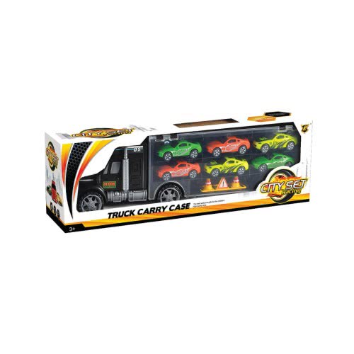 Toys-shop Choice Friction Νταλίκα Με Θήκη Για Αμαξάκια Carry Case JI043015 6990119430154