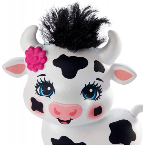 Mattel Λαμπάδα Enchantimals Cambrie Cow Κούκλα Και Ζωάκια Φιλαράκια GJX43 / GJX44 