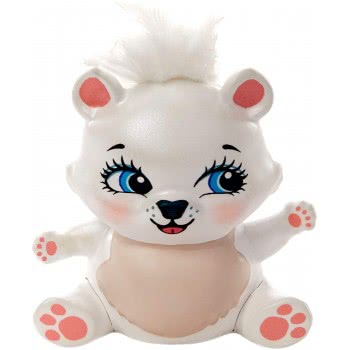 Mattel Easter Candle Λαμπάδα Λαμπάδα Enchantimals Pristina Polar Bear Κούκλα Με Ζωάκια Φιλαράκια GJX43 / GJX47 