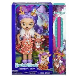 Mattel Λαμπάδα Enchantimals Μεγάλη Κούκλα - Danessa Deer Με Sprint FRH51 / FRH54 