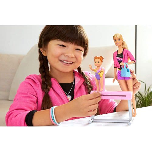 Mattel Λαμπάδα Barbie Σετ Επαγγέλματα Δασκάλα Αθλημάτων - Γυμνάστρια FXP39 