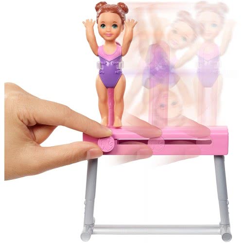 Mattel Λαμπάδα Barbie Σετ Επαγγέλματα Δασκάλα Αθλημάτων - Γυμνάστρια FXP39 