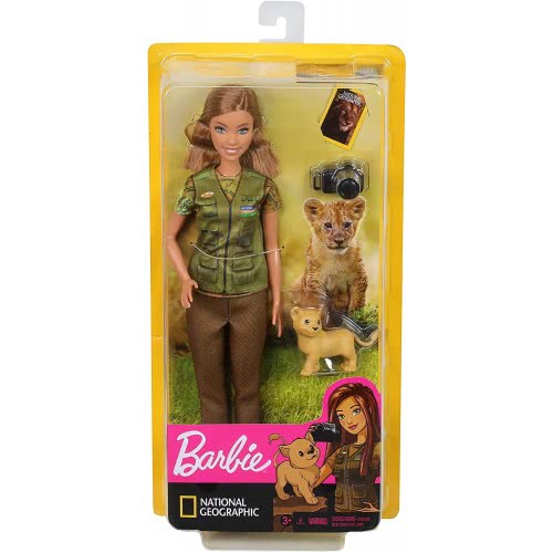 Mattel Λαμπάδα Barbie National Geographic Φωτορεπόρτερ GDM46 