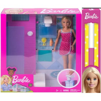 Mattel Easter Candle Barbie Shower Blonde Doll DVX51 / FXG51 