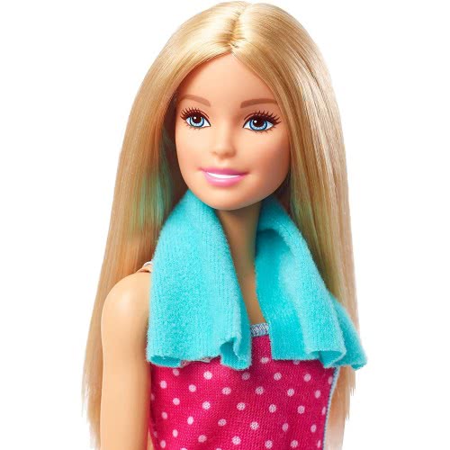 Mattel Λαμπάδα Barbie Δωμάτιο Με Κούκλα Ξανθιά, Ντους DVX51 / FXG51 