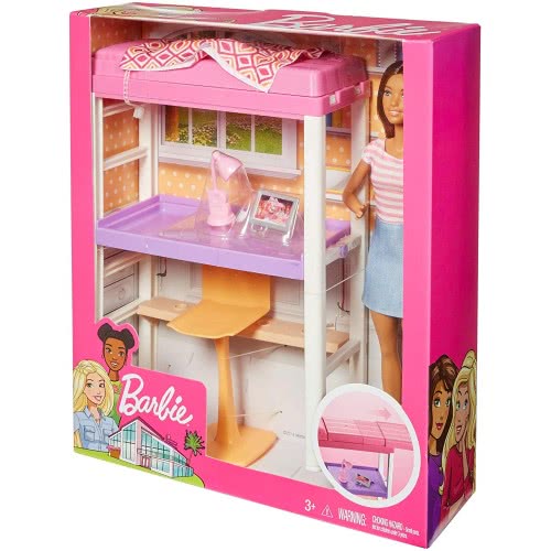Mattel Easter Candle Barbie Loft Bed Playset DVX51 / FXG52 