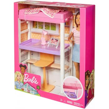 Mattel Easter Candle Barbie Loft Bed Playset DVX51 / FXG52 