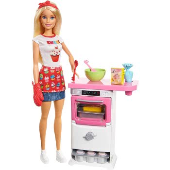 Mattel Easter Candle Barbie Bakery Chef FHP57 
