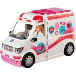 Mattel Λαμπάδα Barbie Κινητό Ιατρείο - Ασθενοφόρο FRM19 