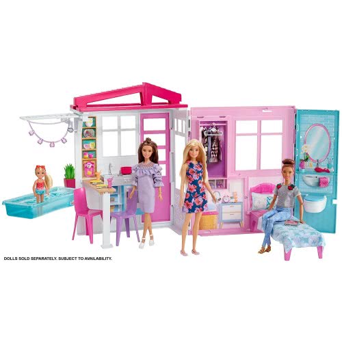 Mattel Easter Candle Barbie Dollhouse Portable Playset FXG54 