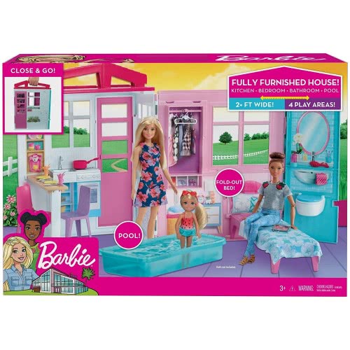 Mattel Easter Candle Barbie Dollhouse Portable Playset FXG54 