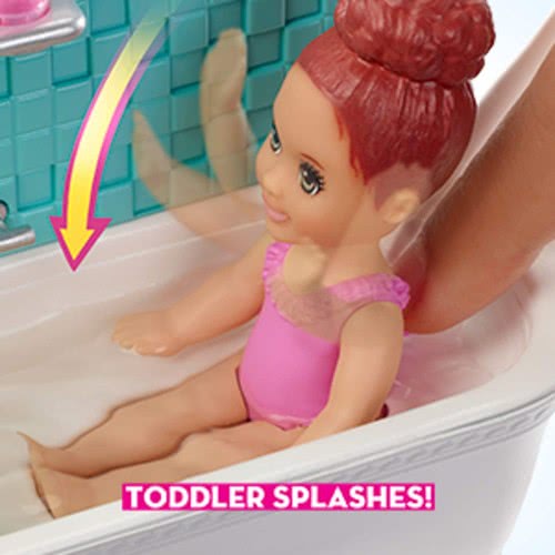 Mattel Λαμπάδα Barbie Skipper Babysitters - Ώρα Για Μπάνιο FXH05 