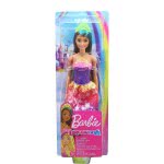 Mattel Λαμπάδα Barbie Dreamtopia Πριγκίπισσα Κούκλα Με Καστανά Μαλλιά Και Πράσινη Ανταύγεια GJK12 / GJK14 