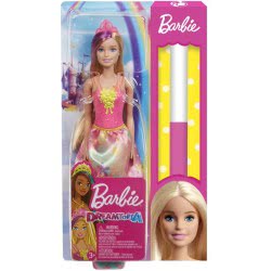 Mattel Easter Candle Barbie Dreamtopia Princess Doll Blonde With Purple Hairstreak GJK12 / GJK13 