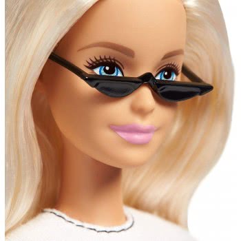 Mattel Λαμπάδα Barbie Fashionistas Κούκλα Num 148 Με Ξανθά Μαλλιά Animal-Print Φούστα FBR37 / GHW62 
