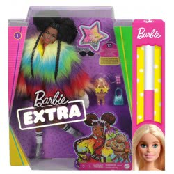 Mattel Λαμπάδα Barbie Extra Rainbow Coat GVR04 