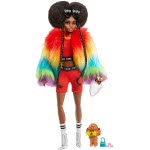Mattel Λαμπάδα Barbie Extra Rainbow Coat GVR04 