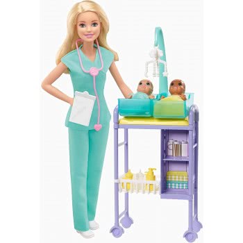 Mattel Easter Candle Barbie Baby Doctor Doll DHB63 / GKH23 