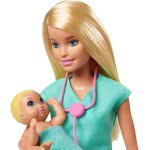 Mattel Λαμπάδα Barbie Παιδίατρος Σετ Παιχνιδιού DHB63 / GKH23 